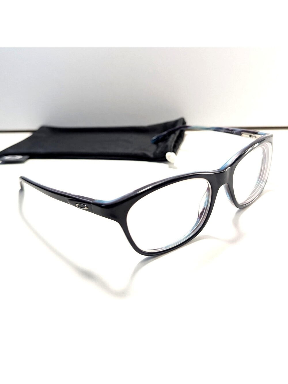 Oakley Taunt 130 OX1091-1350 T Purple Marble Eye Glasses Eyewear Blue Design Y2k
